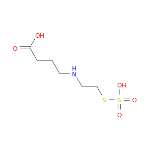Butanoic acid, 4-[[2-(sulfothio)ethyl]amino]-