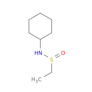 Ethanesulfinamide, N-cyclohexyl-