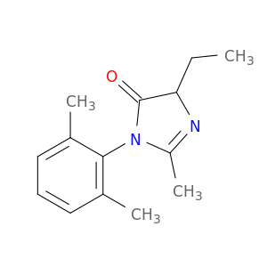 4H-Imidazol-4-one, 3-(2,6-dimethylphenyl)-5-ethyl-3,5-dihydro-2-methyl-