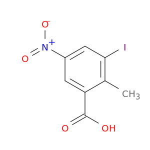 3-Iodo-2-methyl-5-nitrobenzoic acid
