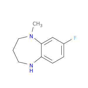 8-fluoro-1-methyl-2,3,4,5-tetrahydro-1H-1,5-benzodiazepine