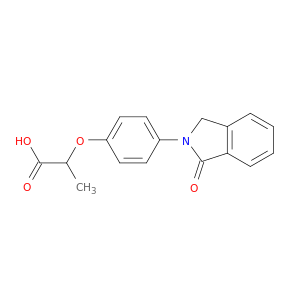 Propanoic acid, 2-[4-(1,3-dihydro-1-oxo-2H-isoindol-2-yl)phenoxy]-