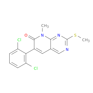 6-(2,6-DICHLOROPHENYL)-8-METHYL-2-(METHYLTHIO)PYRIDO[2,3-D]PYRIMIDIN-7(8H)-ONE