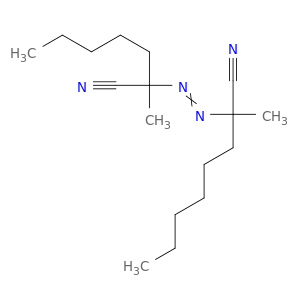 Octanenitrile, 2-[(1-cyano-1-methylhexyl)azo]-2-methyl-