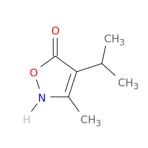 3-甲基-4-(丙烷-2-基)-2,5-二氢-1,2-恶唑-5-酮