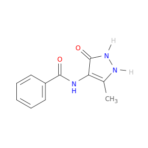 Benzamide, N-(2,3-dihydro-5-methyl-3-oxo-1H-pyrazol-4-yl)-