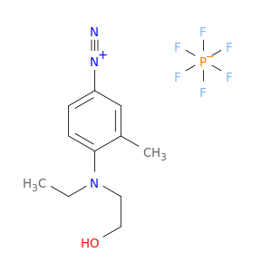 苯并亚嗪,4-乙基(2-羟乙基)氨基]-3-甲基-,六氟磷酸盐(1-)(1：1)
