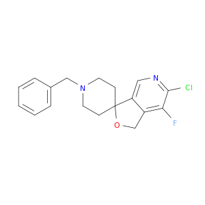 1'-Benzyl-6-chloro-7-fluoro-1H-spiro[furo[3,4-c]pyridine-3,4'-piperidine]
