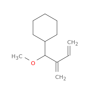 Cyclohexane, (1-methoxy-2-methylene-3-butenyl)-