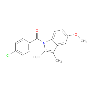 (4-Chlorophenyl)(5-methoxy-2,3-dimethyl-1H-indol-1-yl)methanone