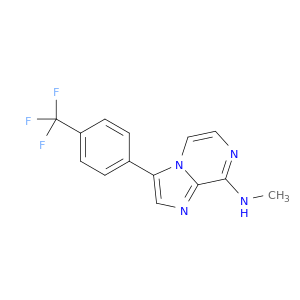 Imidazo[1,2-a]pyrazin-8-amine, N-methyl-3-[4-(trifluoromethyl)phenyl]-