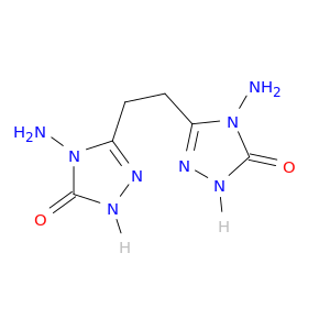 3H-1,2,4-Triazol-3-one, 5,5'-(1,2-ethanediyl)bis[4-amino-2,4-dihydro-