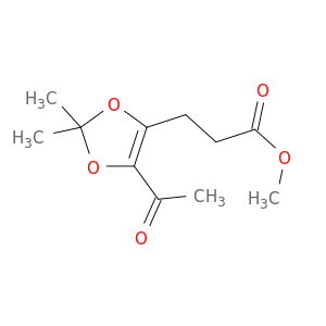 1,3-Dioxole-4-propanoic acid, 5-acetyl-2,2-dimethyl-, methyl ester