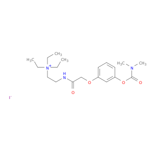Ethanaminium, 2-((3-((dimethylamino)carbonyloxy)phenoxy)acetylamino)-N,N,N-triethyl-, iodide