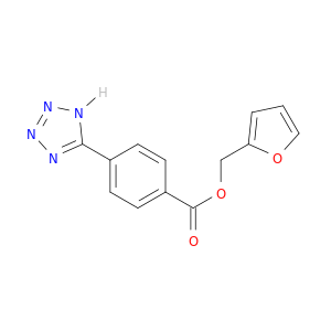 Benzoic acid, 4-(1H-tetrazol-5-yl)-, 2-furanylmethyl ester