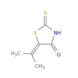 4-Thiazolidinone, 5-(1-methylethylidene)-2-thioxo-