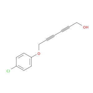 2,4-Hexadiyn-1-ol, 6-(4-chlorophenoxy)-