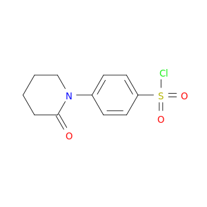 4-(2-Oxopiperidin-1-yl)benzene-1-sulfonyl chloride