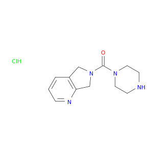Piperazin-1-yl(5H-pyrrolo[3,4-b]pyridin-6(7H)-yl)methanone
