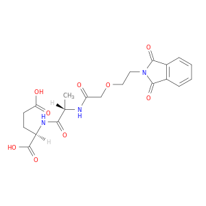 D-Glutamic acid,N-[2-[2-(1,3-dihydro-1,3-dioxo-2H-isoindol-2-yl)ethoxy]acetyl]-L-alanyl-