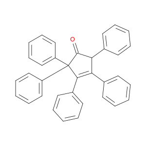 3-Cyclopenten-1-one, 2,2,3,4,5-pentaphenyl-
