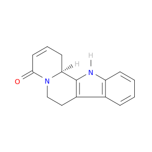 Indolo[2,3-a]quinolizin-4(1H)-one, 6,7,12,12b-tetrahydro-, (S)-