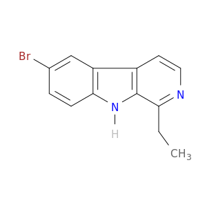 9H-Pyrido[3,4-b]indole, 6-bromo-1-ethyl-