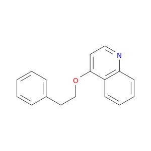 Quinoline, 4-(2-phenylethoxy)-