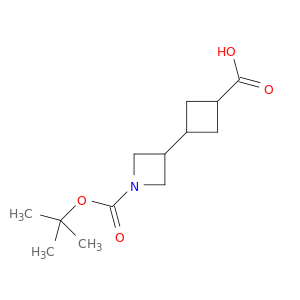 3-(1-(叔丁氧基羰基)氮杂环丁烷-3-基)环丁烷羧酸