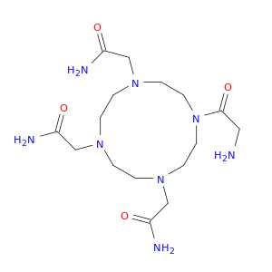 1,4,7,10-Tetraazacyclododecane-1,4,7-triacetamide, 10-(aminoacetyl)-