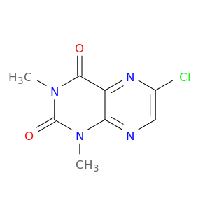 2,4(1H,3H)-Pteridinedione, 6-chloro-1,3-dimethyl-