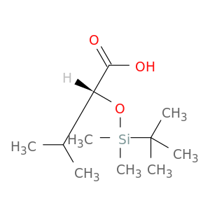 Butanoic acid, 2-[[(1,1-dimethylethyl)dimethylsilyl]oxy]-3-methyl-, (R)-