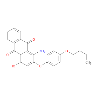 9,10-Anthracenedione, 1-amino-2-(4-butoxyphenoxy)-4-hydroxy-