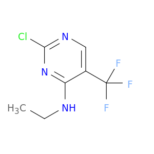 2-氯-N-乙基-5-(三氟甲基)嘧啶-4-胺