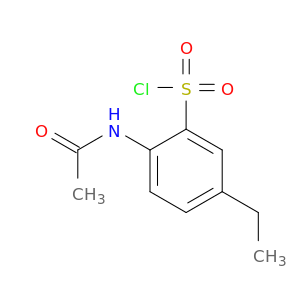 2-(乙酰氨基)-5-乙基苯磺酰基氯
