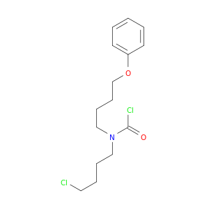 Carbamic chloride, (4-chlorobutyl)(4-phenoxybutyl)-