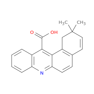 2,2-dimethyl-1,2-dihydrobenzo[a]acridine-12-carboxylic acid