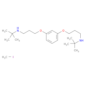 IODOMETHANE; 2-METHYL-N-[3-[3-[3-(TERT-BUTYLAMINO)PROPOXY]PHENOXY]PROPYL]PROPAN-2-AMINE