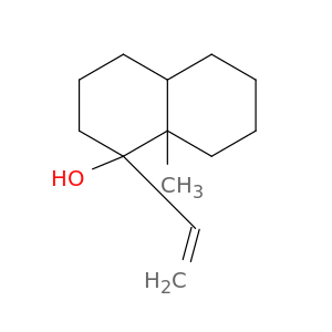 1-Naphthalenol, 1-ethenyldecahydro-8a-methyl-