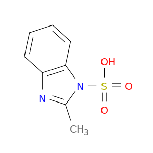 1H-Benzimidazole-1-sulfonic acid, 2-methyl-