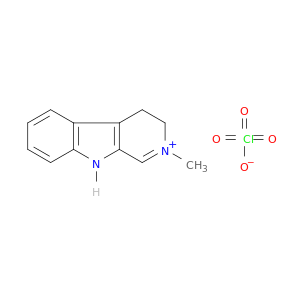 3H-Pyrido[3,4-b]indolium, 4,9-dihydro-2-methyl-, perchlorate