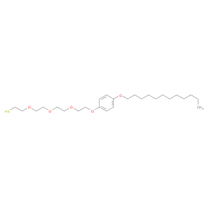 Ethanethiol, 2-[2-[2-[2-[4-(dodecyloxy)phenoxy]ethoxy]ethoxy]ethoxy]-