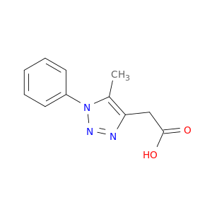 2-(5-Methyl-1-phenyl-1H-1,2,3-triazol-4-yl)acetic Acid