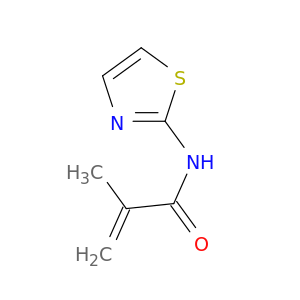 2-Propenamide, 2-methyl-N-2-thiazolyl-