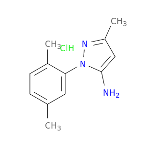 1-(2,5-Dimethylphenyl)-3-methyl-1H-pyrazol-5-amine Hydrochloride
