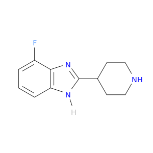 4-Fluoro-2-(piperidin-4-yl)-1H-1,3-benzodiazole