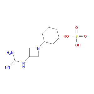 1-CYCLOHEXYL-3-GUANIDINOAZETIDINE SULFATE