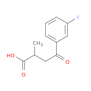 4-(3-Fluorophenyl)-2-methyl-4-oxobutanoic acid