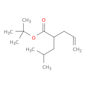 4-Pentenoic acid, 2-(2-methylpropyl)-, 1,1-dimethylethyl ester