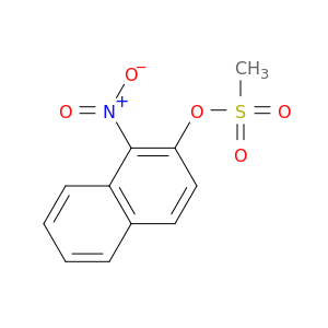 1-nitronaphthalen-2-yl methanesulfonate